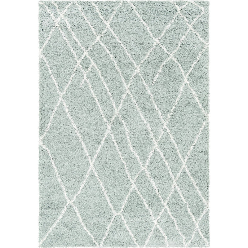 Striped Indoor Rug, Rectangle 6'1" x 9'