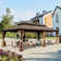 24 Ft. W x 14 Ft. D Aluminum Barrel Gazebo
