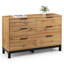Bramley 120cm W 6 - Drawer Chest of Drawers-1645509766