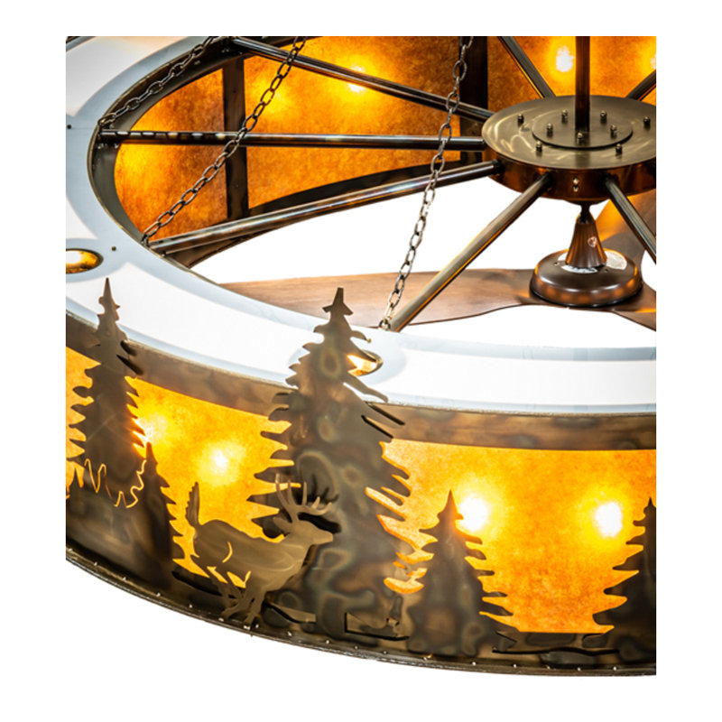 Roosevelt Downrod Ceiling Fan