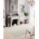 Richmondville Smooth Low Pile Semi-Plain Grey Rug