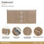 West Kensington Sideboard - Sea Salt Caramel-999454712