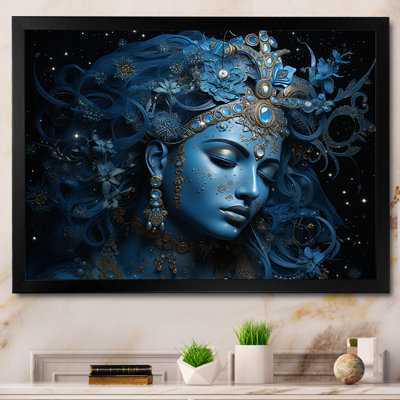 «Hinduism Chandras Soma Celestial God of the Moon», reproduction sur toile