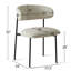 Chaise rembourrée avec pieds en métal-894426350