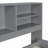 Full Size Wood Daybed with 2 Bedside Cabinets, Upper Shelves and 4 Drawers-1067144847