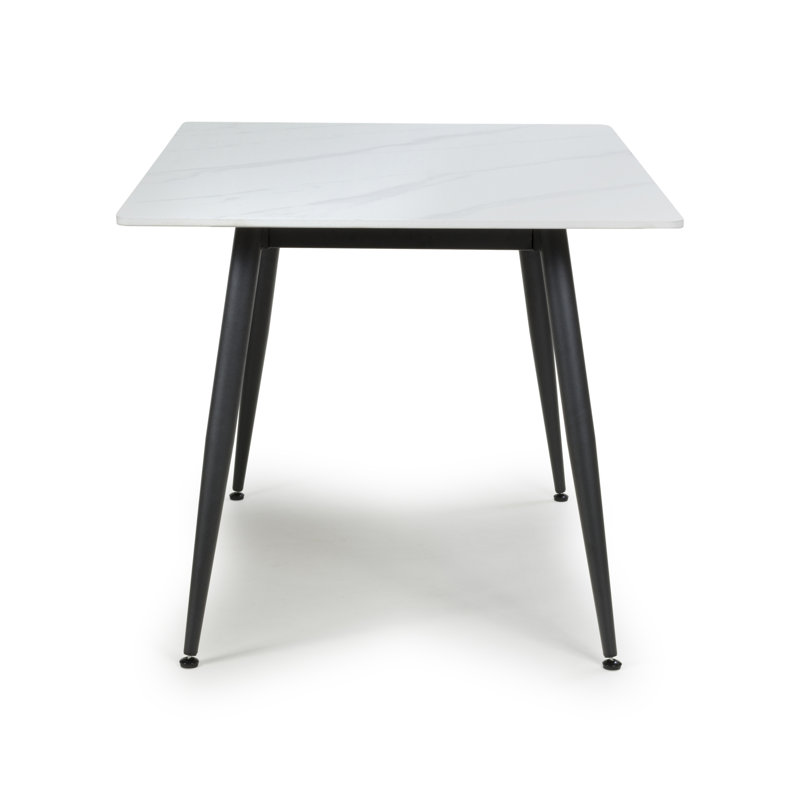 Monaco Square Dining Table, White