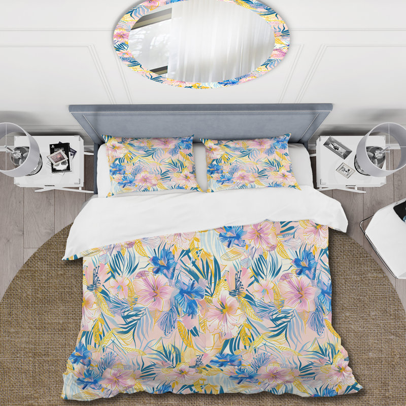 Ensemble de housse de couette Boho, King Duvet Cover + 2 King Pillow Shams