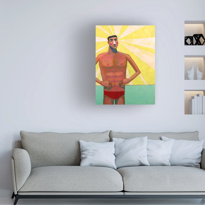 Bolog Bebe Keith The Lifeguard Canvas Art