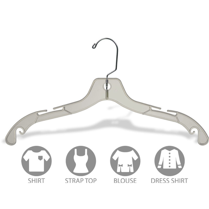 Cintre en plastique robuste pour robe / chandail / chandail