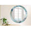 Huldar Glass Flat Wall Mirror