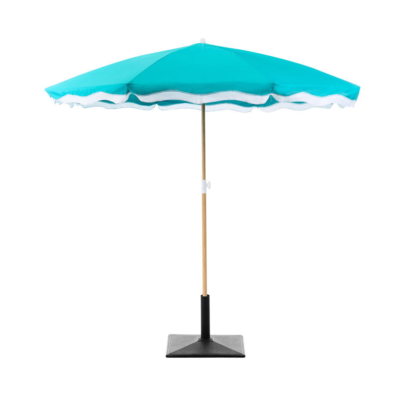 232cm Market Parasol, Blue