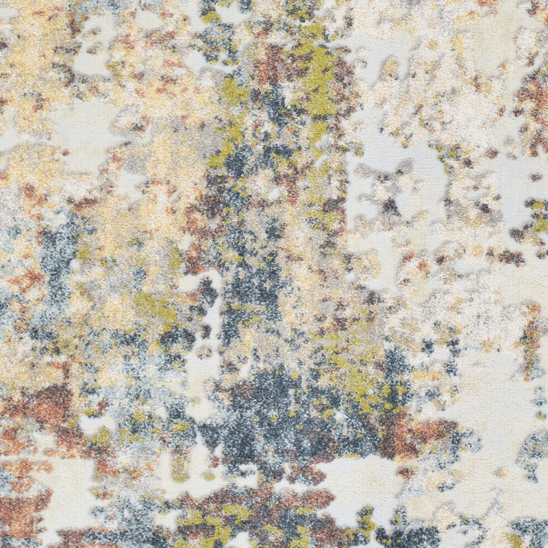 Ringler Abstract Indoor Rug, Rectangle 2' x 3'