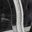 Mirrored Console Desk With U-shaped Base And Hand-joined Wood Grain Design