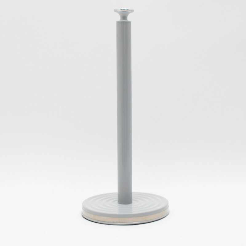 Stainless Steel Freestanding Paper Towel Holder, Grey