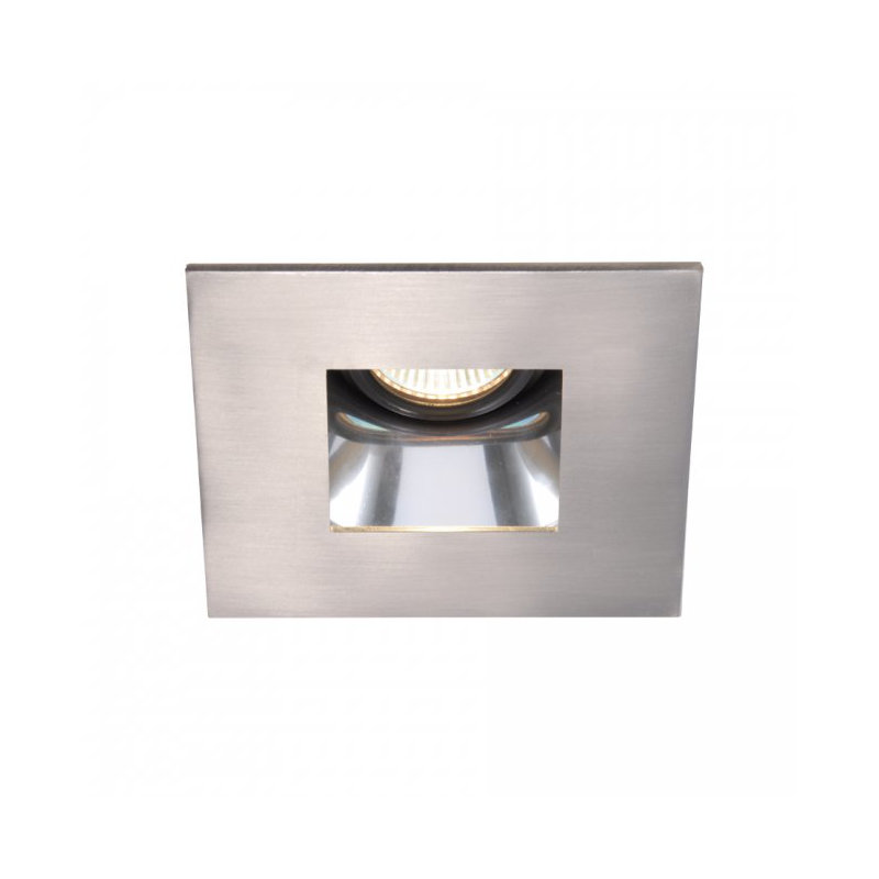 2.375" Square Recessed Trim, Brushed Nickel