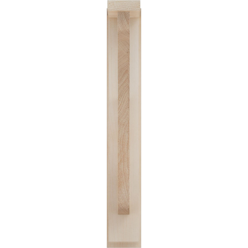 Support en bois Reece, Érable, H 17,25 po x l 2,5 po x P 17,75 po