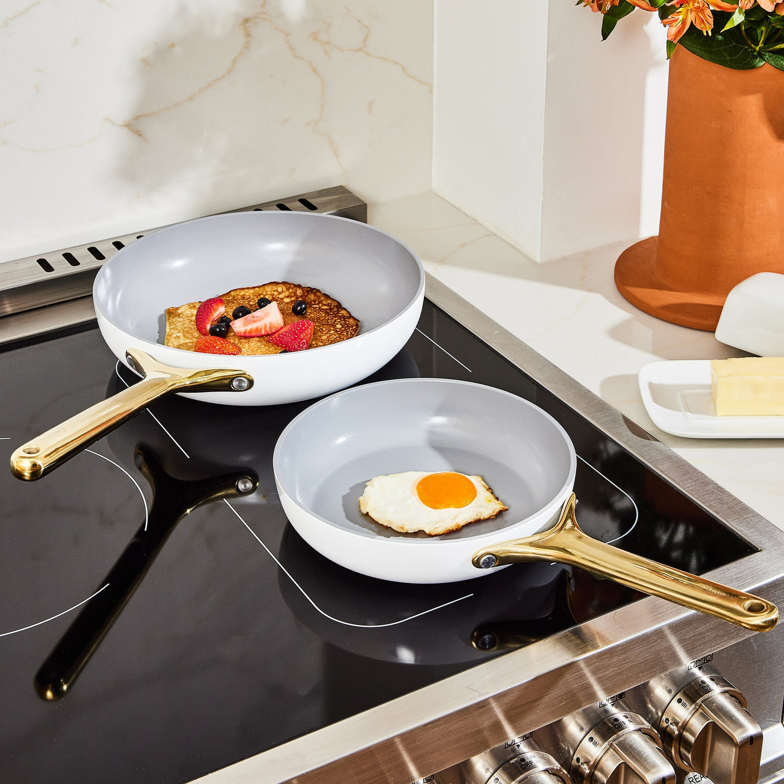 Caraway Fry Pan Trio, Gray