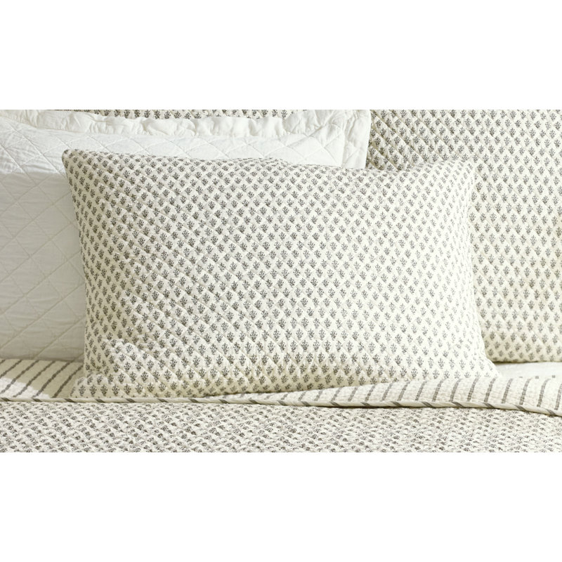 Bentley Block Print Sham, Queen