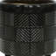 Jardinières texturées 6/8 ", noir brillant-306810527