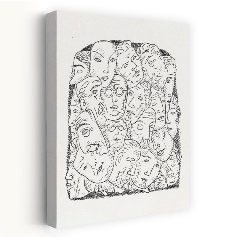 Art contemporain, art contemporain abstrait, H 24 po x l 16 po