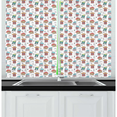 Tailored Kitchen Curtain
