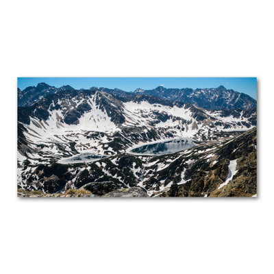 Lake In The Tatras - Wrapped Canvas Print