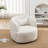 Jaydin 34" Wide Boucle Upholstered Swivel Armchair-1969483890