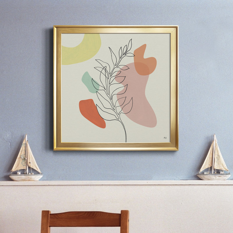 «Growing Strong II», reproduction, Doré, H 34,5 po x l 34,5 po x P 1,5 po