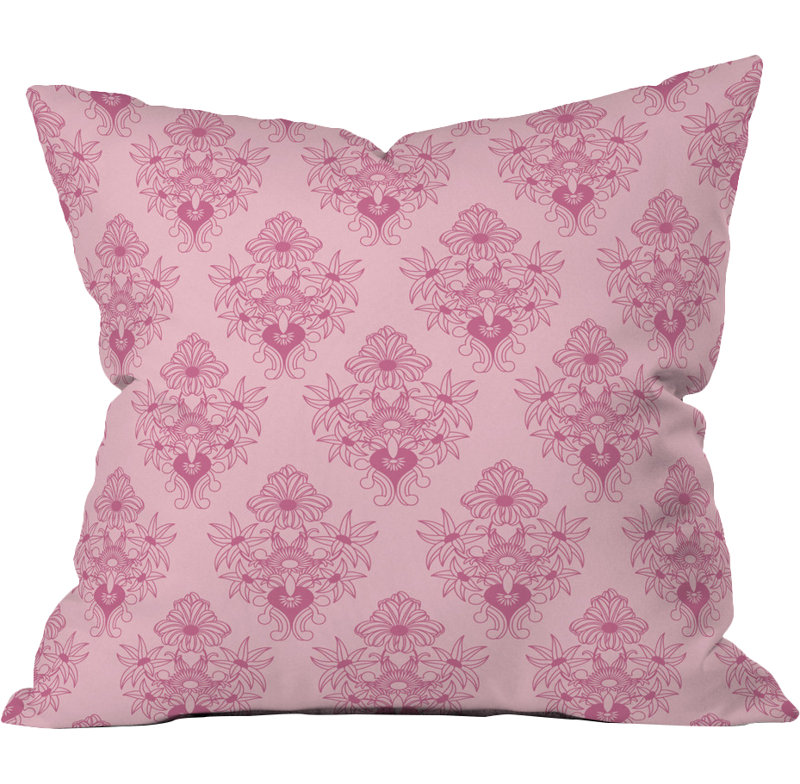 Polyester Throw Pillow, 16" x 16"