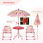 Farhana Kids Outdoor Bistro Table and Chair Set with Adjustable Parasol