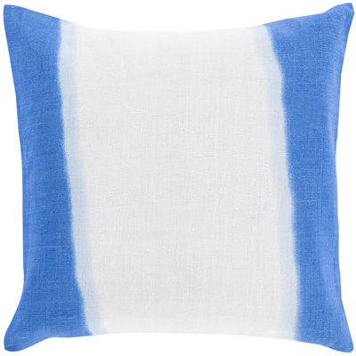 Striped 100% Linen Throw Pillow