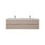Meuble-lavabo double avec plateau 70,9 po Castanea-1922679966