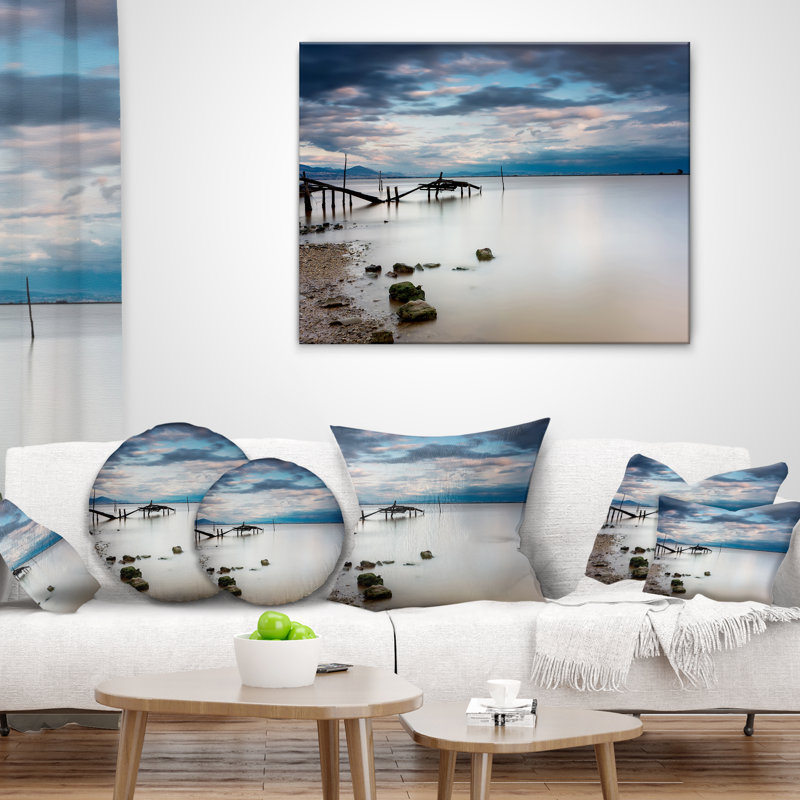 Coussin lombaire Pier, 16 po x 16 po, Carré