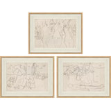 Seaside I, II & III Giclee Print by Carrier And Company