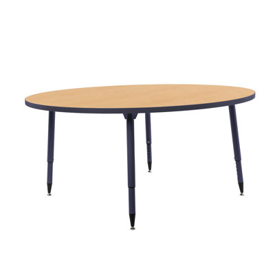 Adapte 60 Round Thermofused Activity Table with Adjustable Tapered Legs
