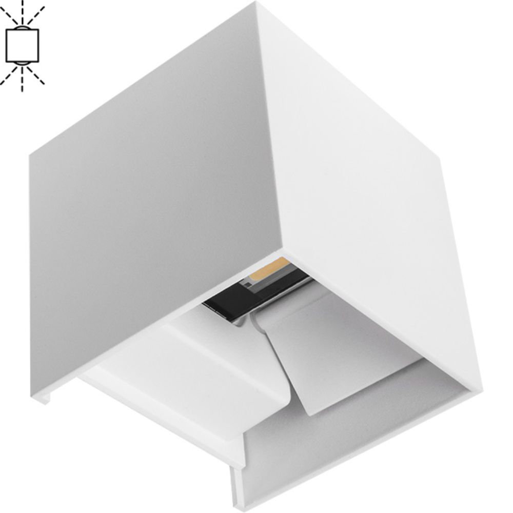 Daline 10cm H Integrated LED Outdoor Flush Mount
