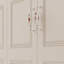 Anllely 4 Door Manufactured Wood Wardrobe