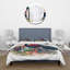 Ensemble de housse de couette traditionnel Vintage Birds In The Wild II - microfibre de polyester-66392264