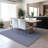 Loreen Washable Houndstooth Indoor / Outdoor Rug-1127397136