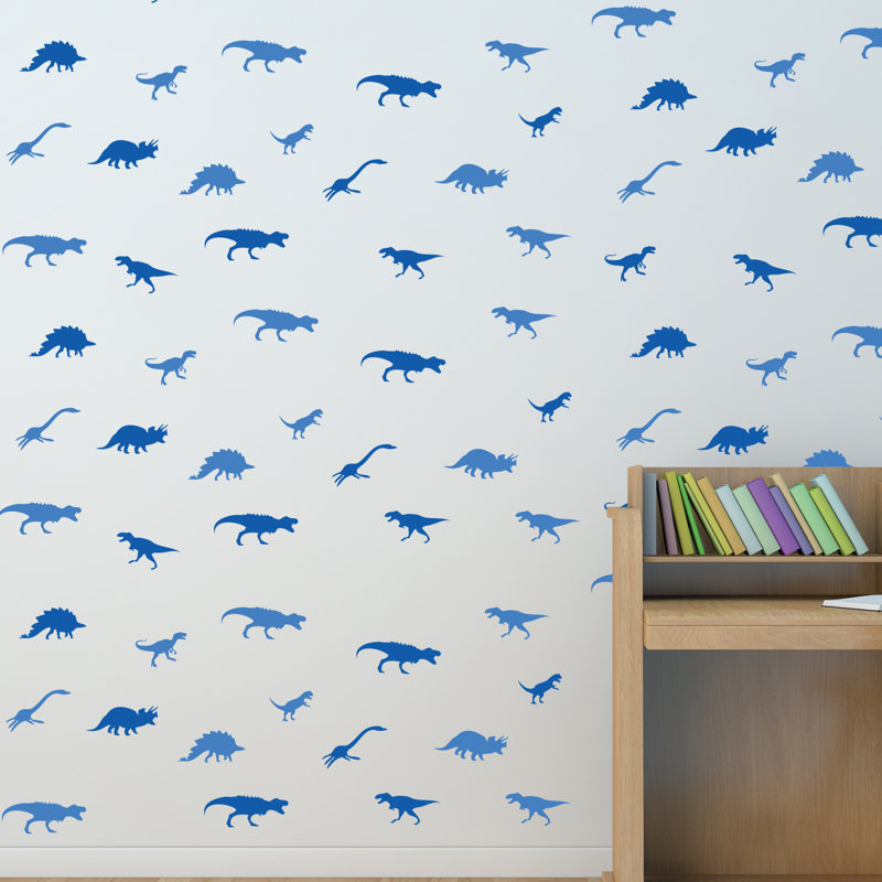 Décalcomanie murale dinosaurs