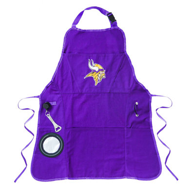 Tablier NFL avec ouvre-bouteille et crochet à serviette NFL