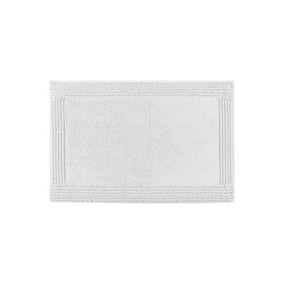 1 PCS 20X30" 100% Cotton Tufted 3000 GSM Reversible Bath Rug Grey