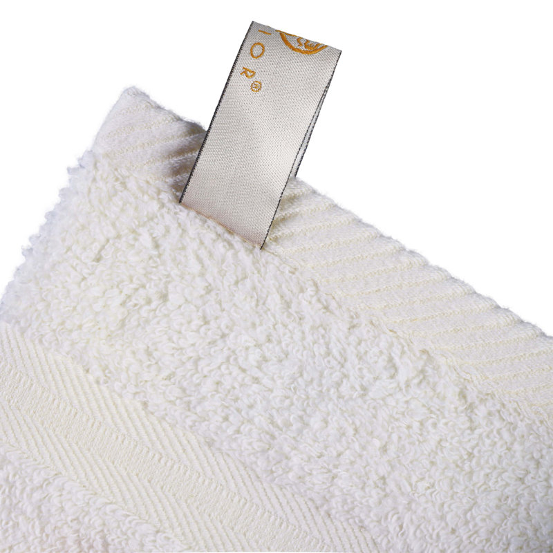 Ensemble de serviettes 12 pièces Smart Dry Zero Twist, Ivoire ivoire