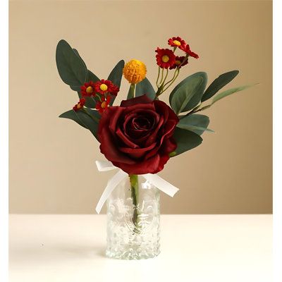 Magnifique arrangement floral dans un vase