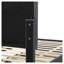Lit plateforme tapissier simple avec lit gigogne et 3 tiroirs de rangement, structure de lit d'invité moderne en tissu de lin gris
