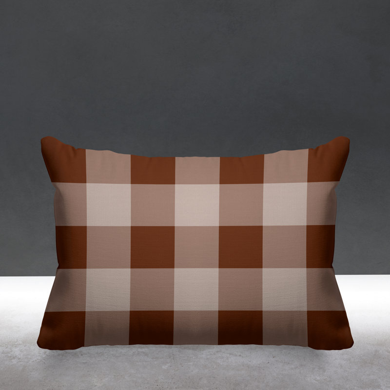 Coussin décoratif intérieur / extérieur Autumn, Terre cuite, 14 po x 20 po, Rectangle