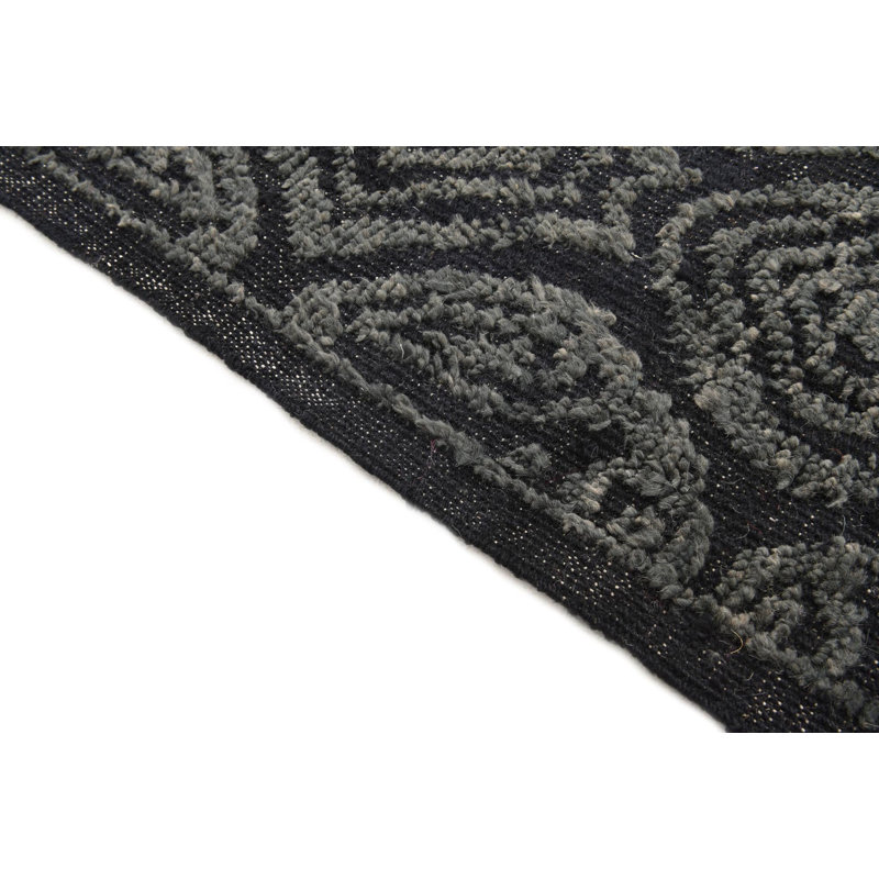 Iniguez Black Rug