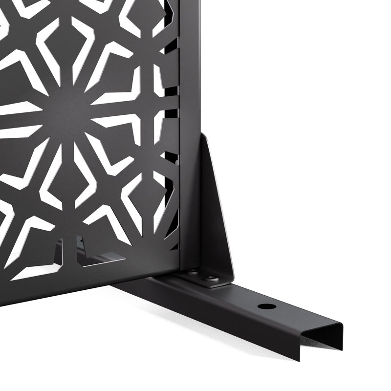 6 ft. H x 4 ft. W Metal Privacy Screen