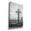 Art mural sur toile Epic Graffiti «Cathedral View Barcelona Bw» par Nathan Larson-1814763834