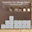 16 Door Plastic Wardrobe